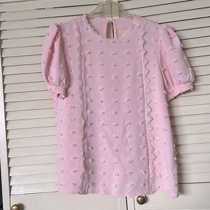 Shein pink top